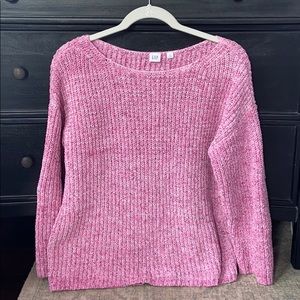 Pink sweater